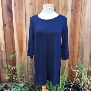 Caslon Three Quarter Sleve Modal Blend Knit Top